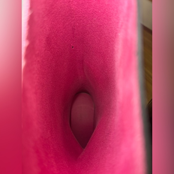 Kate Spade Women's Sz 9 Randi Black Gloss Rubber Heeled Knee High Rain Boots - Picture 11 of 11